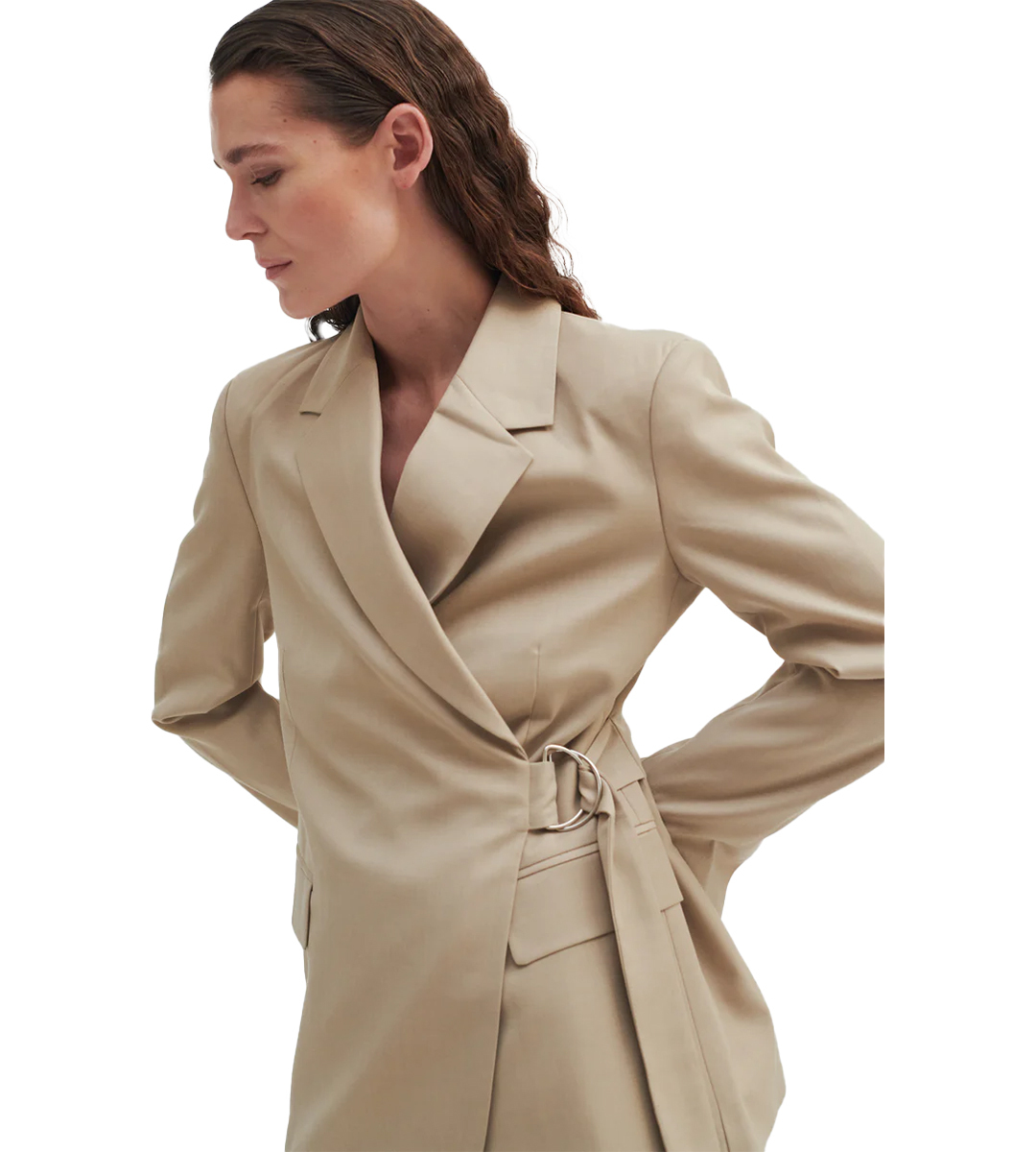 Second Female | Blazer | Juna | Zand